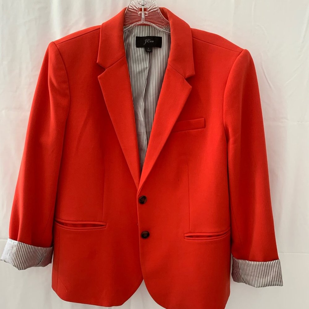 J Crew Orange Jacket